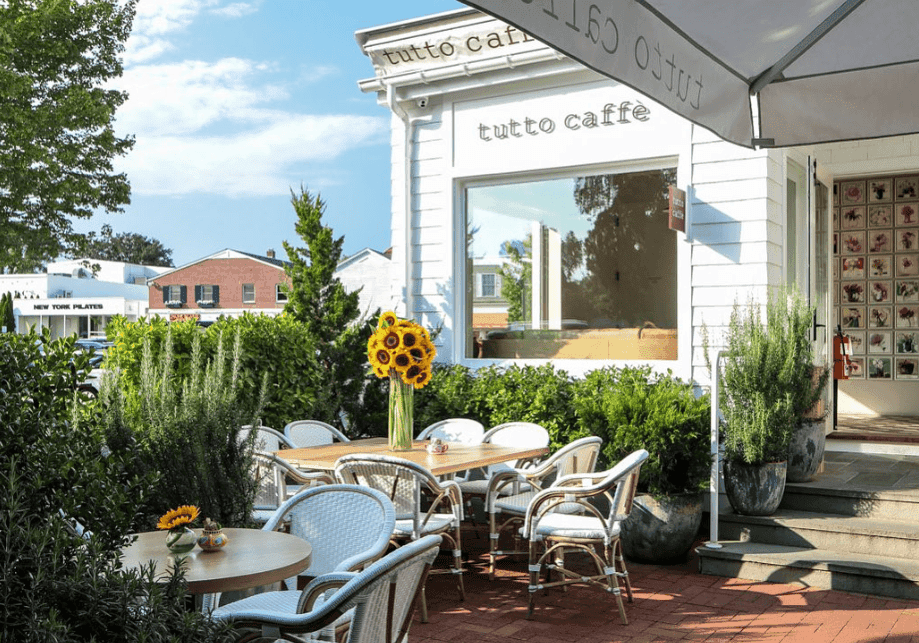 East Hampton café