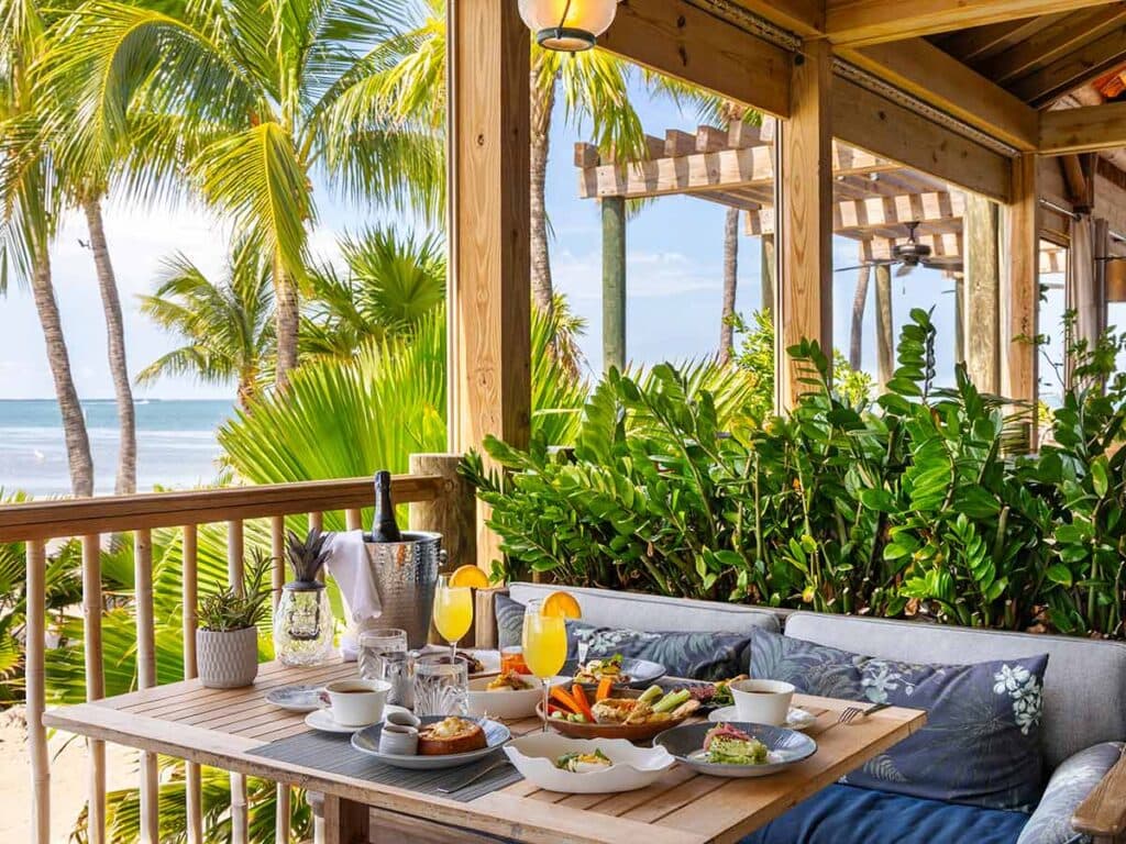 Island's tranquility