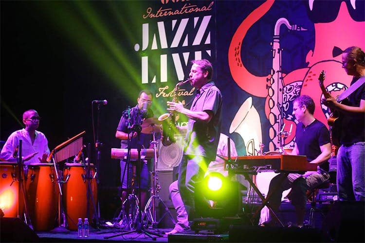 Live jazz performance