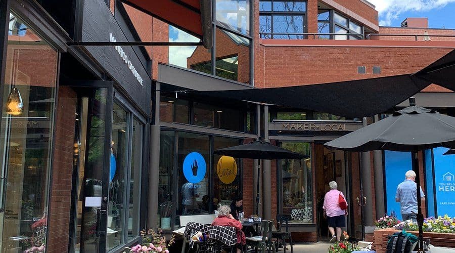 local café in downtown Aspen