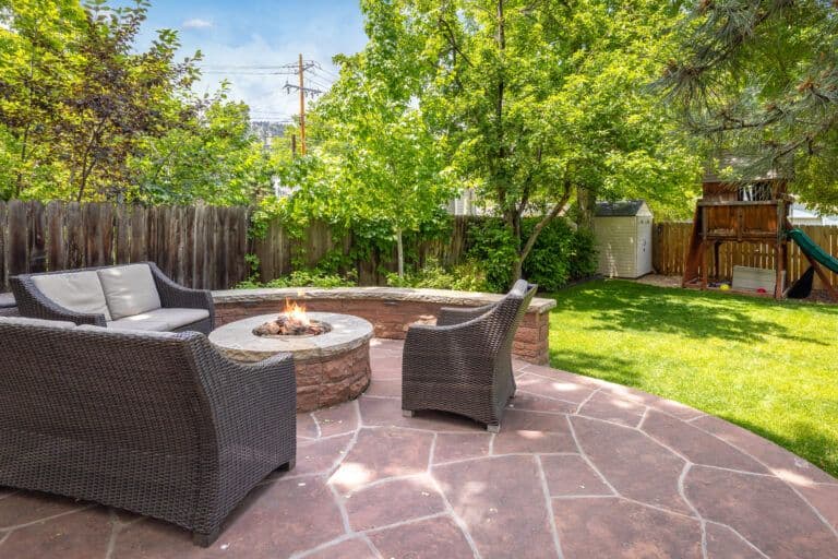 Magnificent patio views