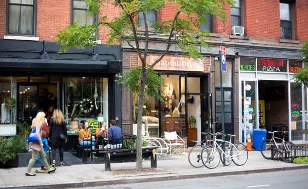 Brooklyn café in Williamsburg