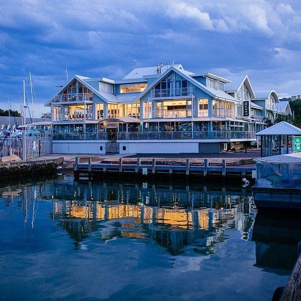 Southampton for dinner at a gourmet seafood